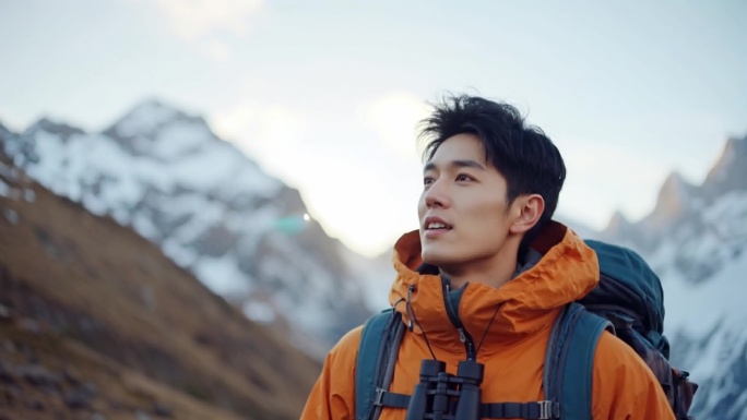 户外徒步登山探险旅行