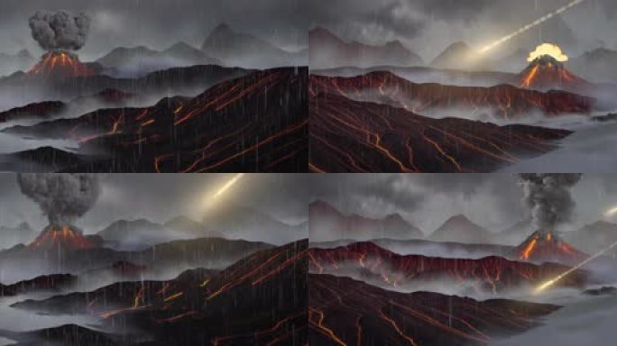 火山爆发