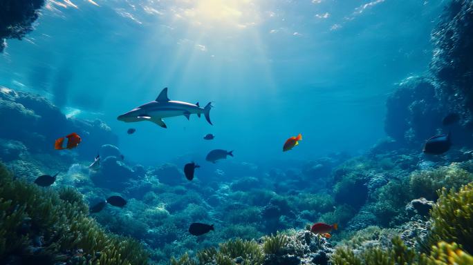 【宽屏】海底世界 海洋世界水下世界