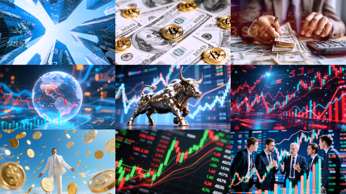 金融投资股票数据科技股市数字货币证券财经