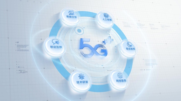 简洁科技信息分类AE模板（无插件）