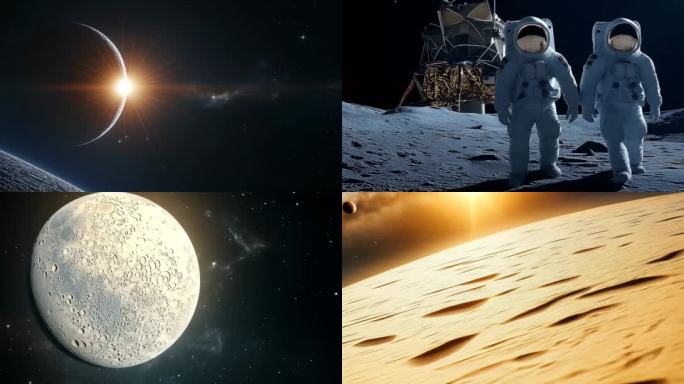 星际探索 星际穿梭 宇宙 科幻