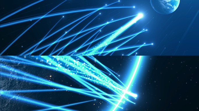 原创星空光线片头震撼开场宽屏