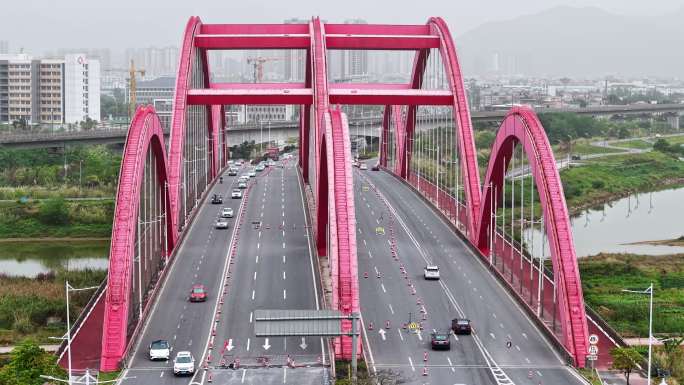 城市高架桥交通运输