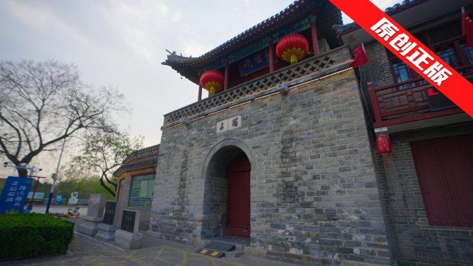 临清鳌头矶与京杭运河