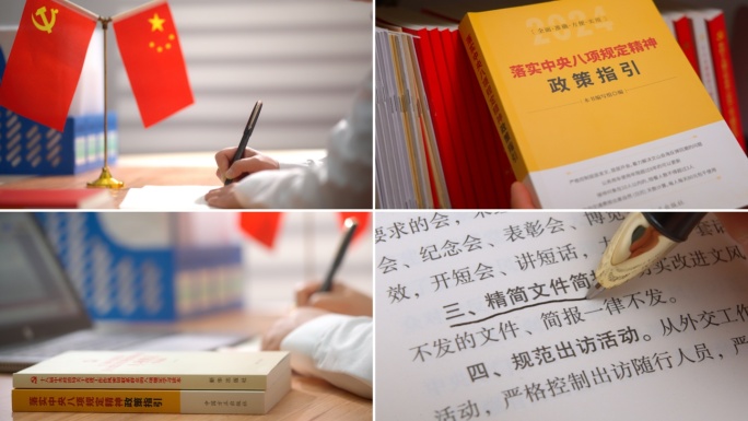 落实中央八项规定精神学习八项规定政策指引