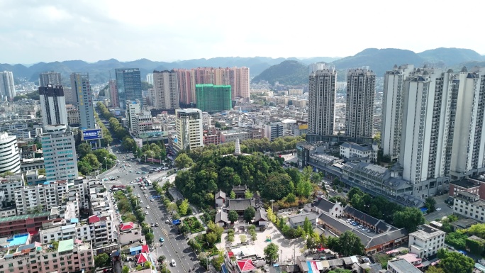 安顺城市航拍