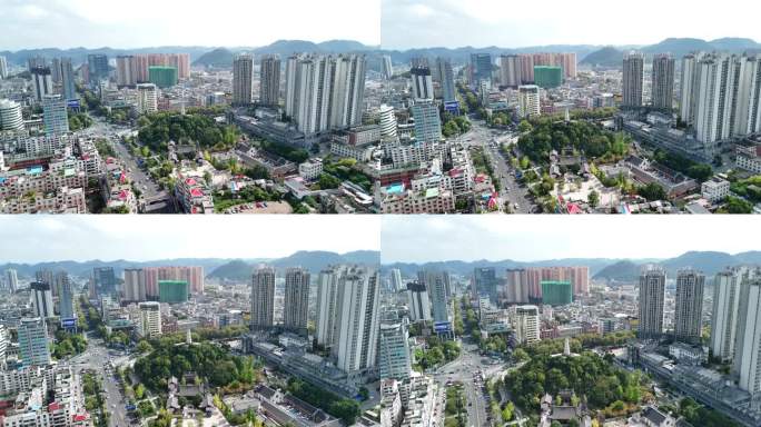 安顺城市航拍