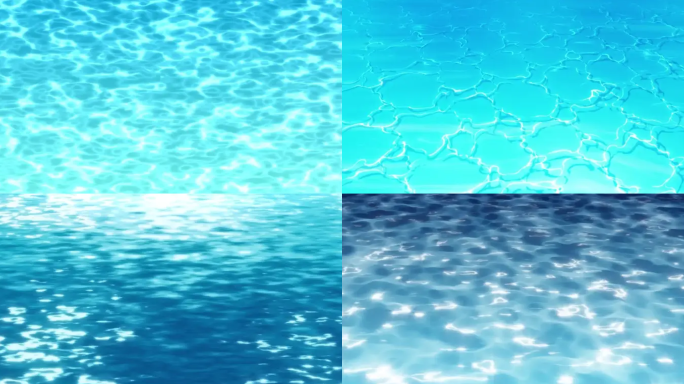 4组二次元动漫卡通水波纹海水【4K】
