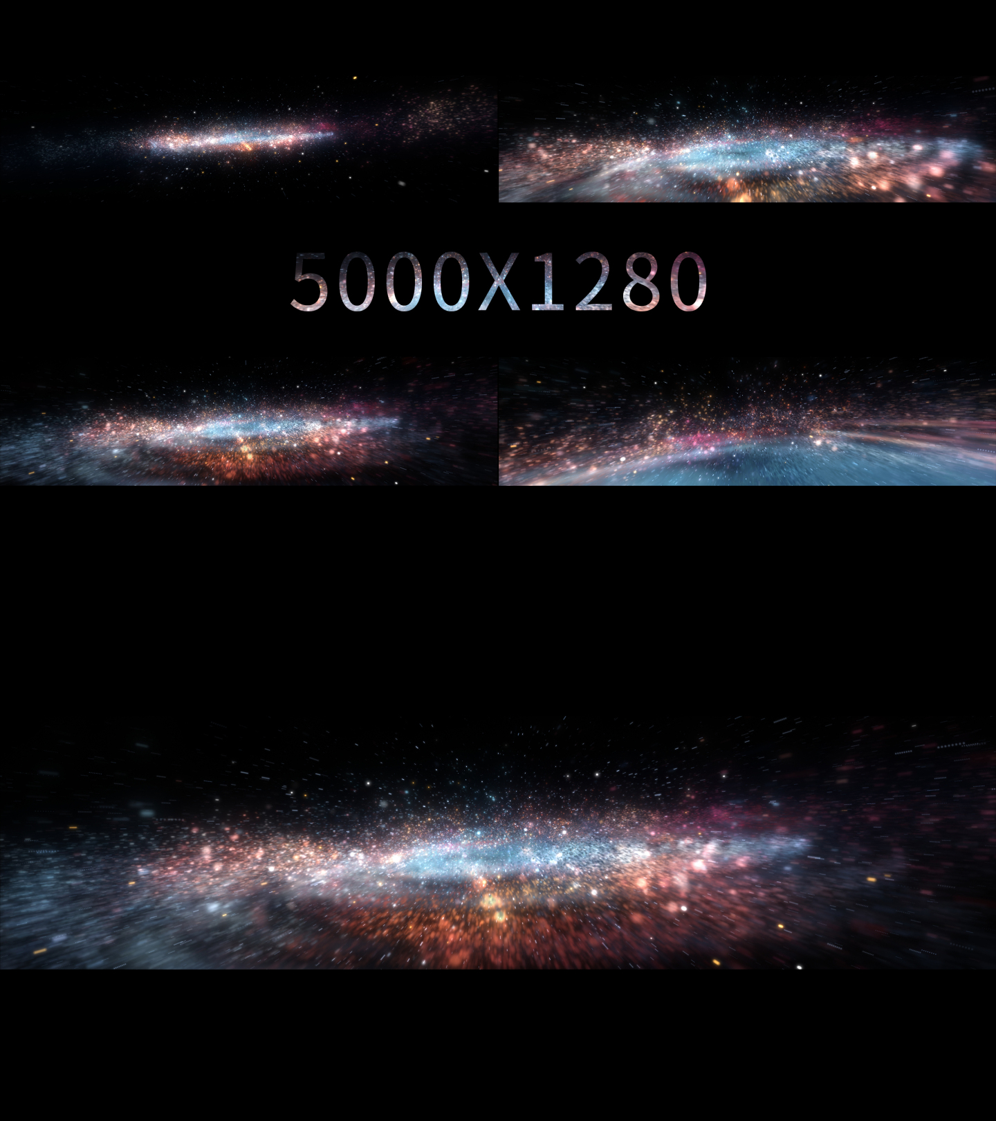 大屏穿梭银河宇宙