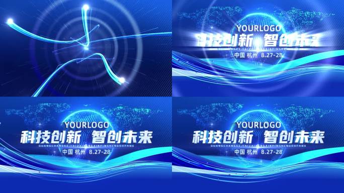 大气科技片头4K（无需插件）