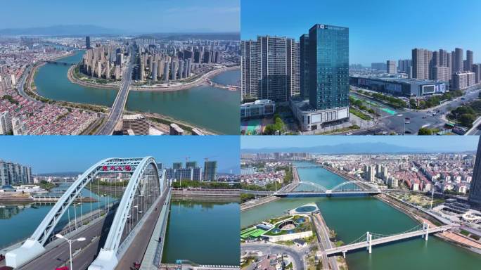 嵊州航拍城市合集超多角度