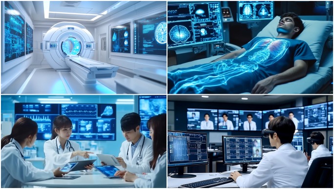 智慧科技医疗未来健康AI医疗设备医院合集