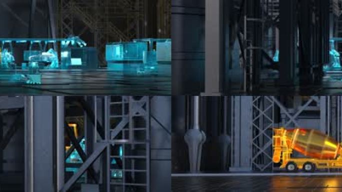 科技建筑施工
