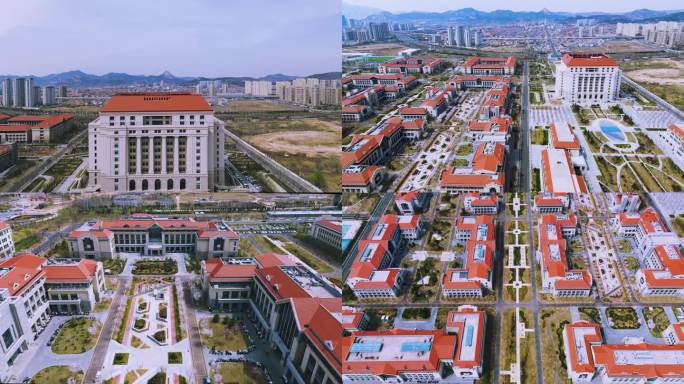 山东大学青岛校区航拍（4K)