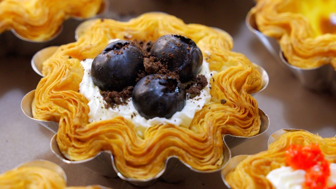 蛋挞 烘烤制作合集