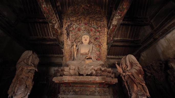 黑悟空取景地铁佛寺