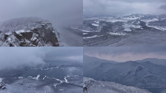 桓仁五女山雪景