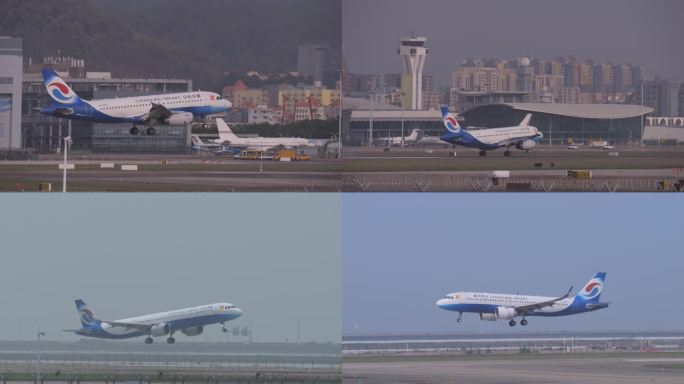 重庆航空 飞机 起降