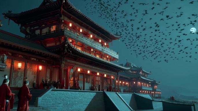 塞下曲 卢纶 无字幕 古代战争 战马将军