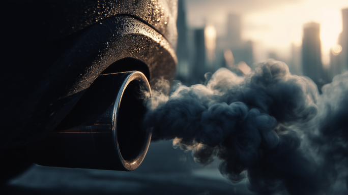 汽车尾气排放 空气污染 雾霾空气污染