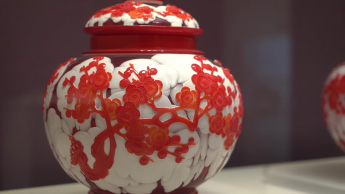 淄博博山陶琉博物馆琉璃展品