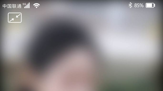 手机通话界面视频连线带时间码透明通道