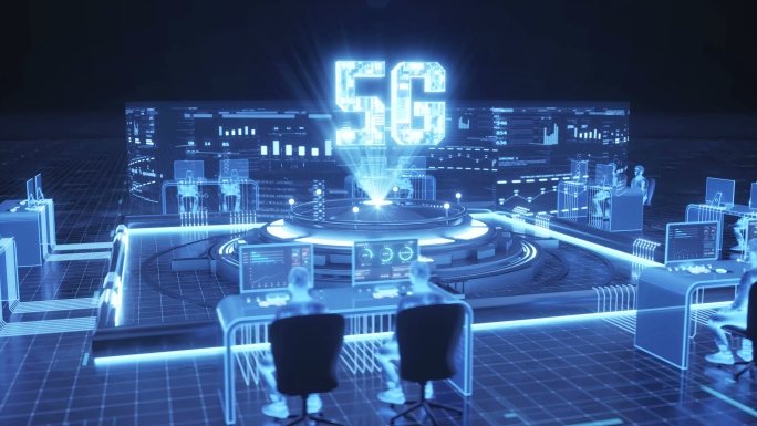科技大数据办公5G片头