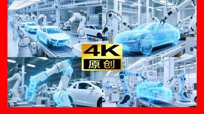 汽车生产汽车制造新能源全息汽车先进制造