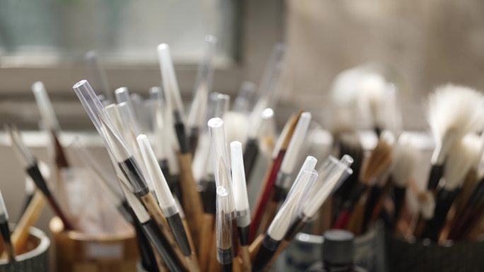 湖笔毛笔非遗制作工艺