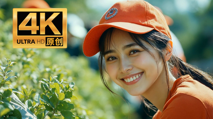 年轻人志愿者笑容美好生活青年社会公益责任