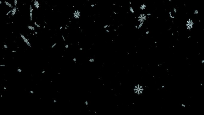 雪花 粒子 舞台背景 合成 特效 vj