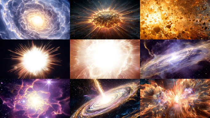 宇宙大爆炸 宇宙起源 星系形成