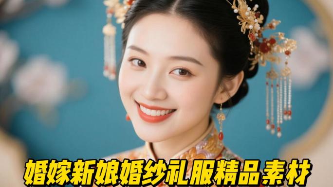 婚嫁新娘婚纱秀禾服婚庆