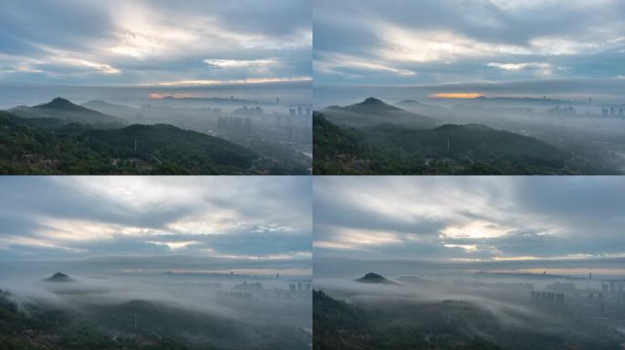 蔡尖尾山云海日出延时4