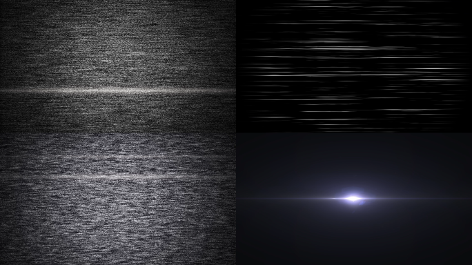 4k电视雪花 无信号息屏视频素材