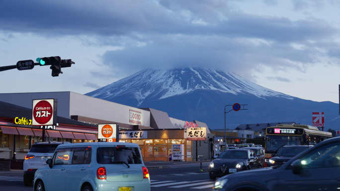富士山空镜街拍VLOG
