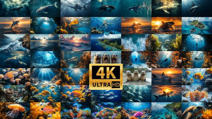 海底世界海洋海洋生态海底世界动物生物