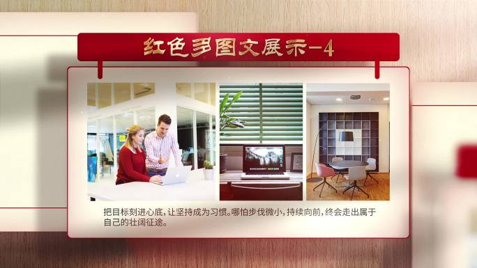 红色党政图文展示