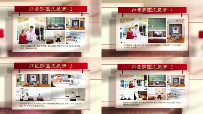 红色党政图文展示