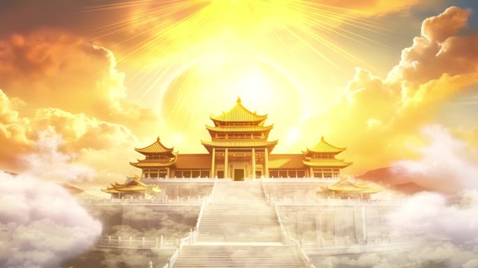 云海天宫西游记黑神话背景-1