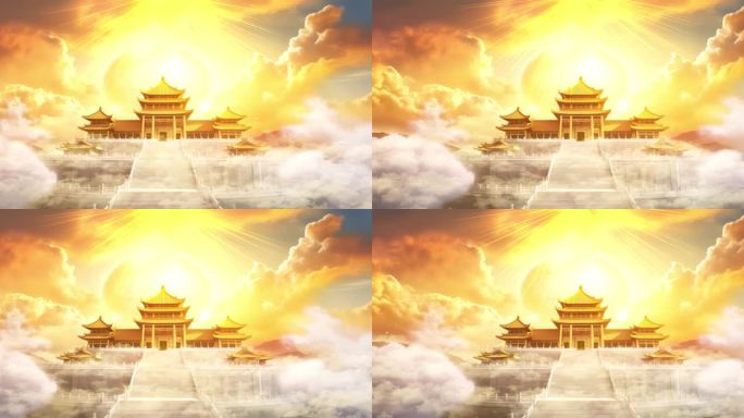 云海天宫西游记黑神话背景-1