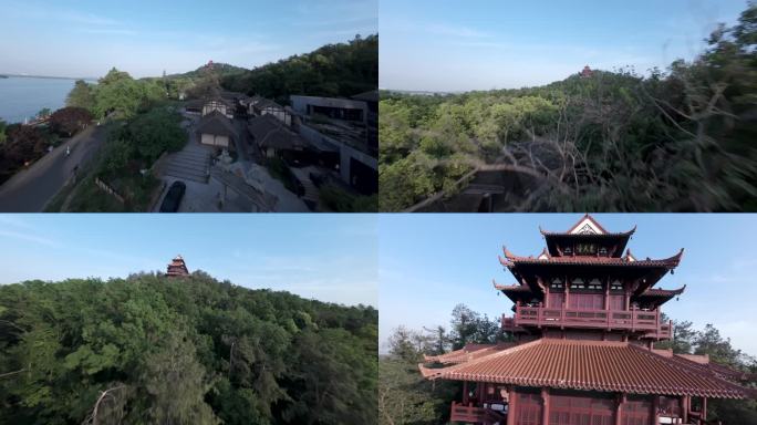 东湖 楚城到楚天台fpv穿越机