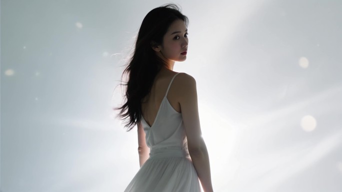 TVC级别 美女模特 化妆品美妆乳液