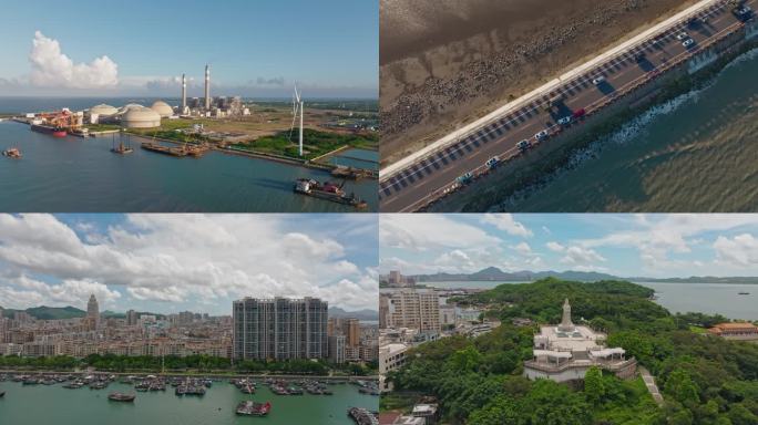 汕尾城市航拍