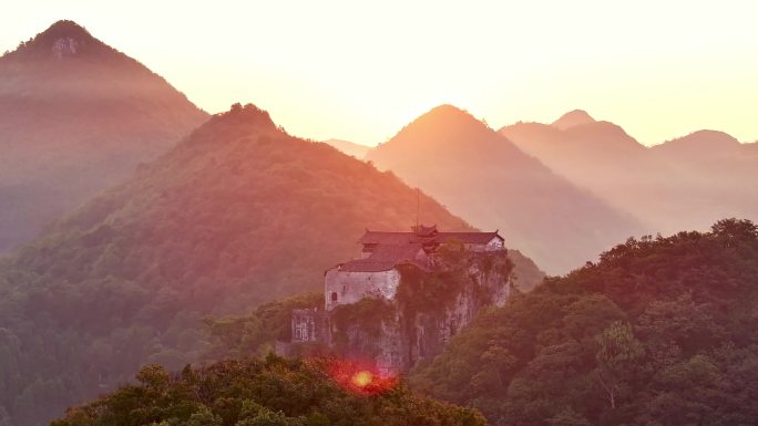 天龙屯堡天台山