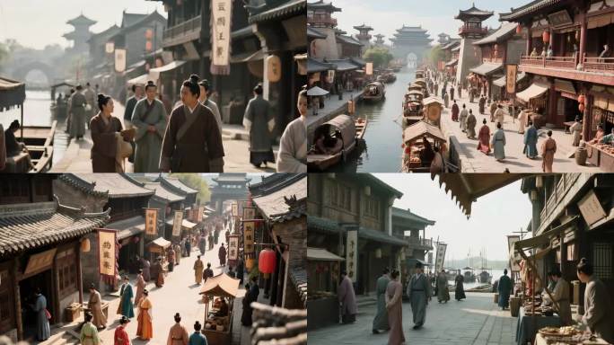 【精品】古代集市[合集】古代街道