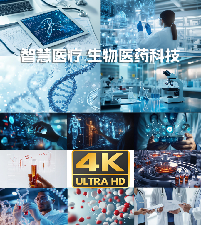 AIGC 生物医疗科技 智慧医疗基因分子