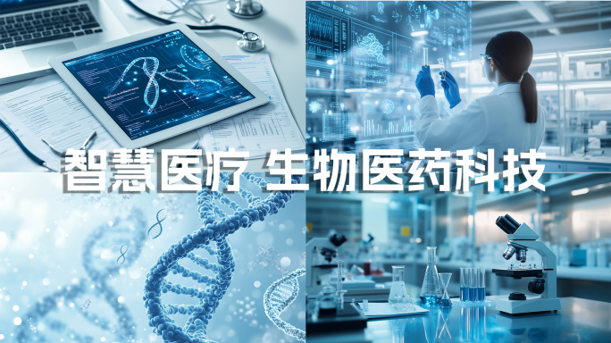 AIGC 生物医疗科技 智慧医疗基因分子
