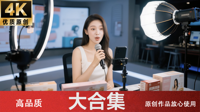 抖音主播直播带货直播行业电商销售
